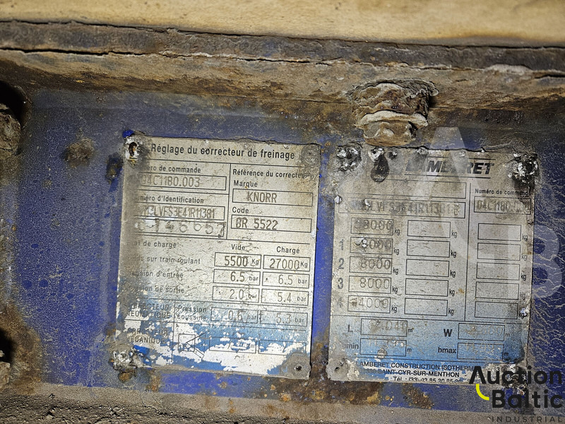 Ponyvás félpótkocsi LAMBERET YS-2P5: 19 kép. Ponyvás félpótkocsi LAMBERET YS-2P5: 19 kép.