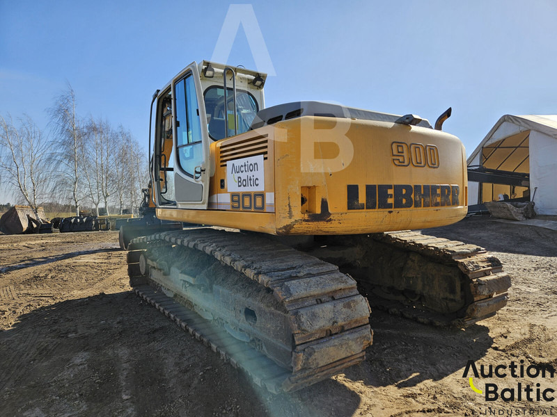Liebherr R 900 C Litronic - Lánctalpas kotró: 3 kép. Liebherr R 900 C Litronic - Lánctalpas kotró: 3 kép.