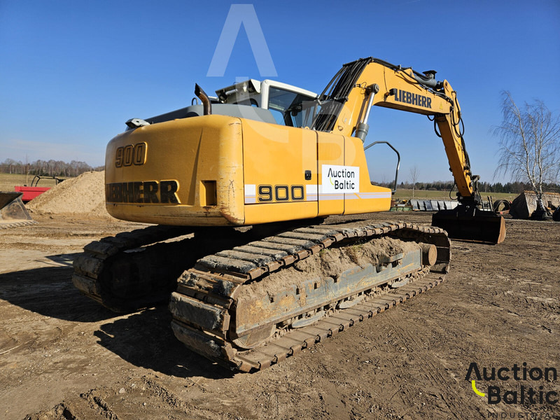Liebherr R 900 C Litronic - Lánctalpas kotró: 4 kép. Liebherr R 900 C Litronic - Lánctalpas kotró: 4 kép.