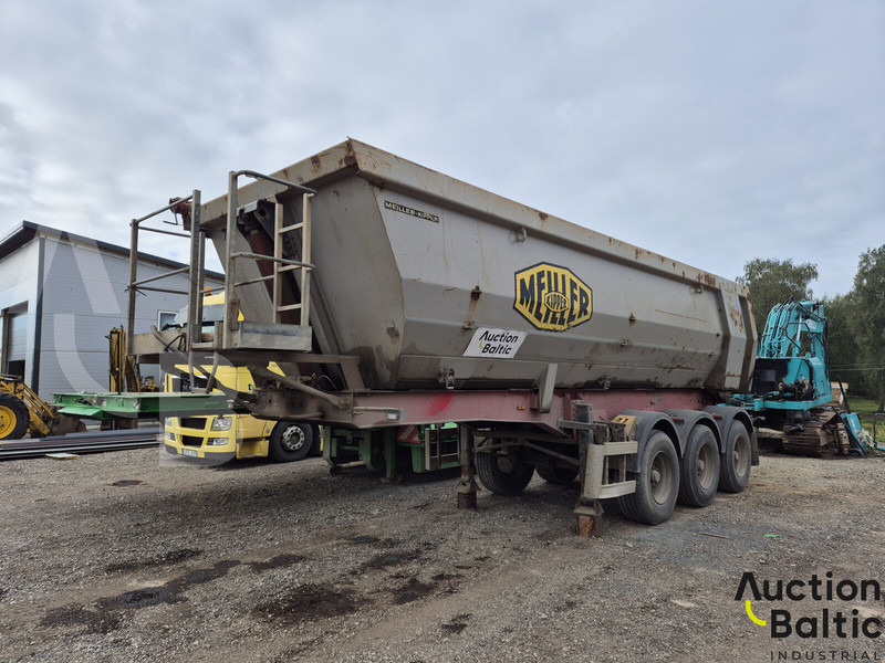 Meiller MHPS 41/3 - Ponyvás félpótkocsi: 1 kép. Meiller MHPS 41/3 - Ponyvás félpótkocsi: 1 kép.