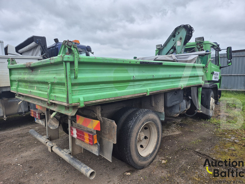 Mercedes-Benz 1117K - Billenőplatós teherautó, Darus autó: 3 kép. Mercedes-Benz 1117K - Billenőplatós teherautó, Darus autó: 3 kép.