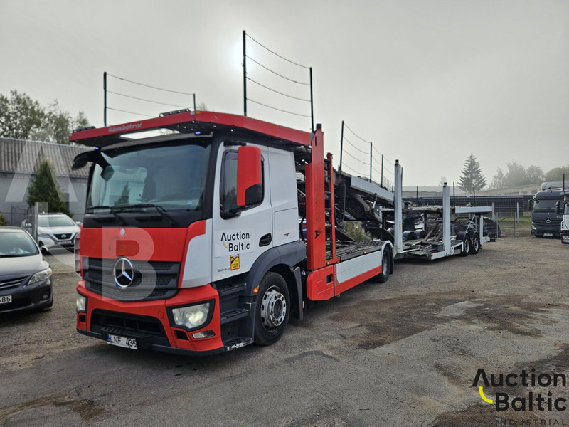 Mercedes-Benz Actros 1843 L NRA - Autószállító teherautó: 2 kép. Mercedes-Benz Actros 1843 L NRA - Autószállító teherautó: 2 kép.