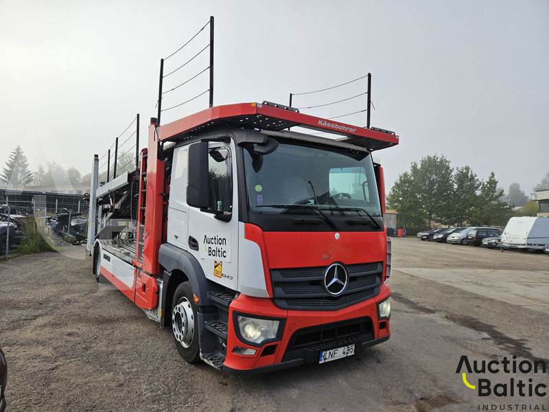 Mercedes-Benz Actros 1843 L NRA - Autószállító teherautó: 1 kép. Mercedes-Benz Actros 1843 L NRA - Autószállító teherautó: 1 kép.
