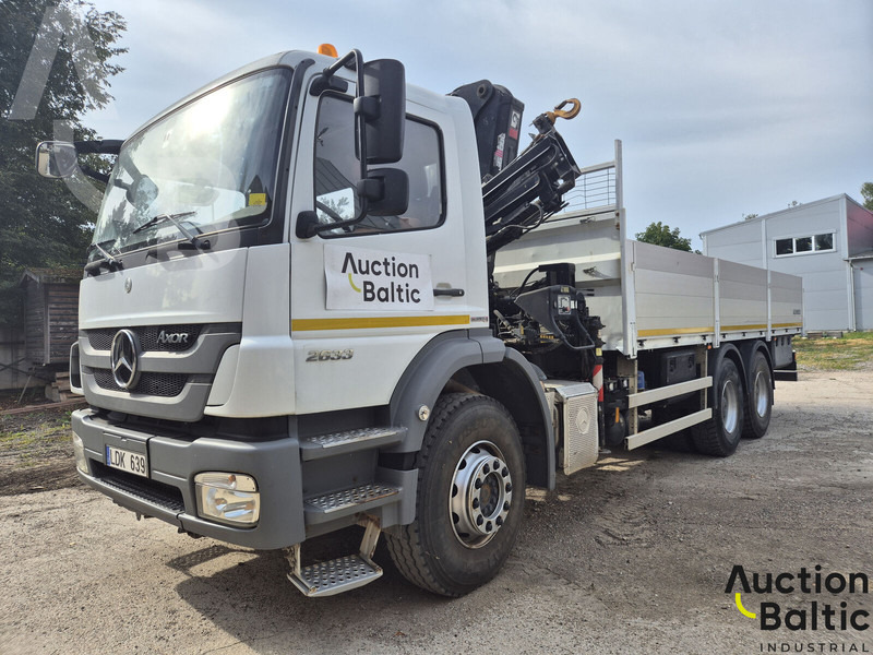 Mercedes-Benz Axor 2633 - Billenőplatós teherautó: 1 kép. Mercedes-Benz Axor 2633 - Billenőplatós teherautó: 1 kép.