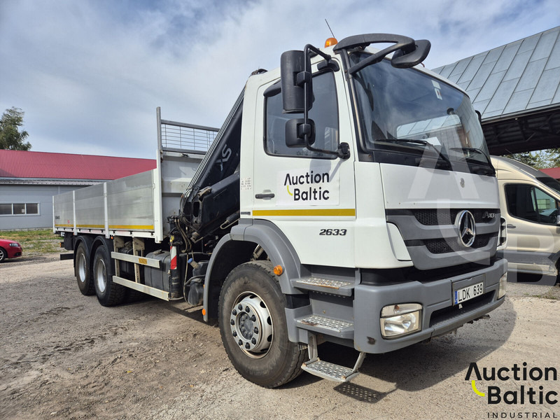 Mercedes-Benz Axor 2633 - Billenőplatós teherautó: 2 kép. Mercedes-Benz Axor 2633 - Billenőplatós teherautó: 2 kép.