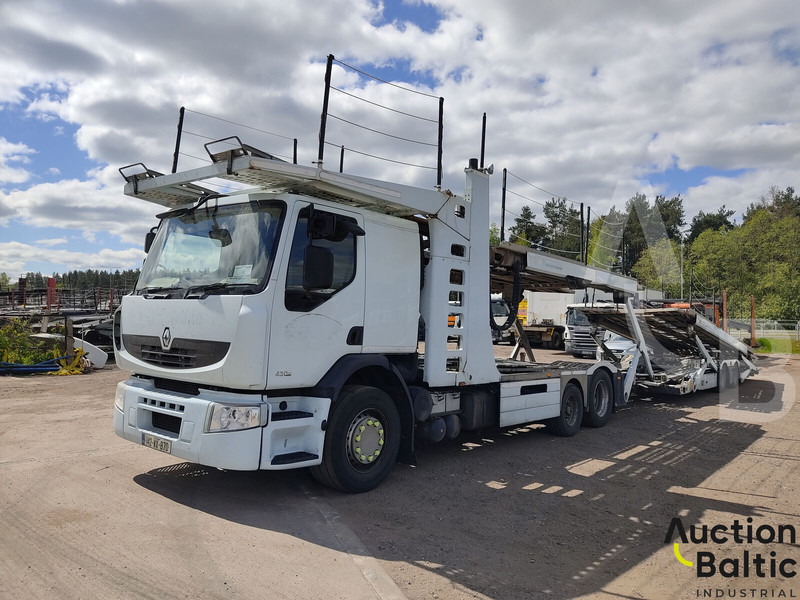 Renault Premium - Autószállító teherautó: 1 kép. Renault Premium - Autószállító teherautó: 1 kép.