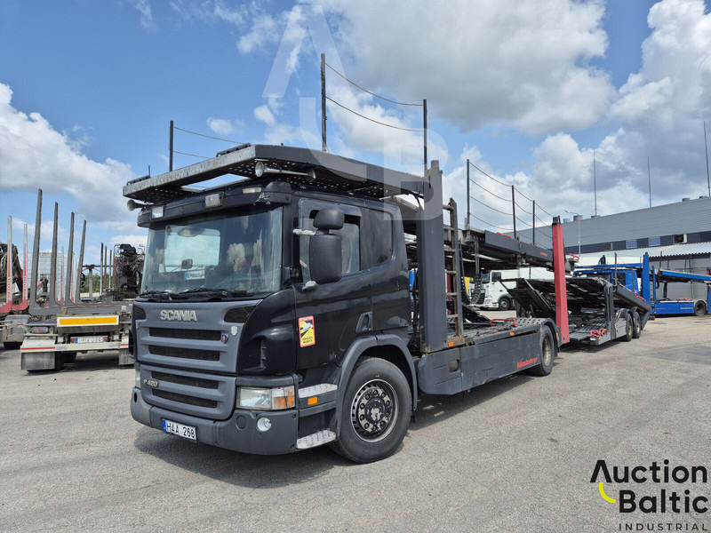 Scania P 420 - Autószállító teherautó: 1 kép. Scania P 420 - Autószállító teherautó: 1 kép.