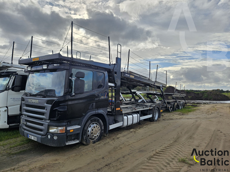 Scania P 420 - Autószállító teherautó: 1 kép. Scania P 420 - Autószállító teherautó: 1 kép.