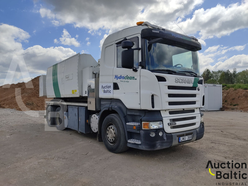 Scania R 480 - Szippantós autó: 2 kép. Scania R 480 - Szippantós autó: 2 kép.