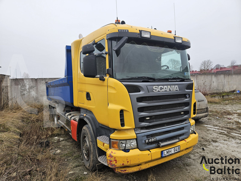 Scania R 480 - Billenőplatós teherautó: 2 kép. Scania R 480 - Billenőplatós teherautó: 2 kép.