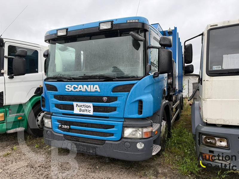 Scania with Sidepress - Szemetesautó: 3 kép. Scania with Sidepress - Szemetesautó: 3 kép.