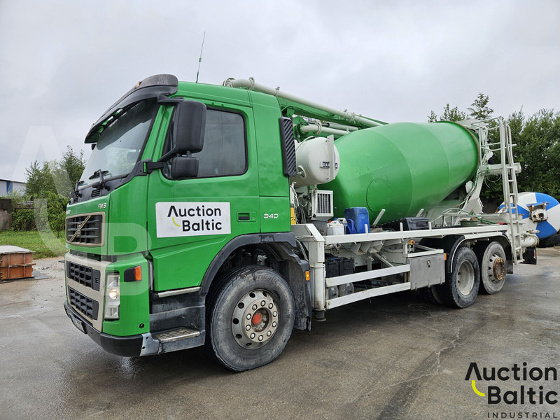 Volvo FM 9 - Stabil betonszivattyú: 2 kép. Volvo FM 9 - Stabil betonszivattyú: 2 kép.