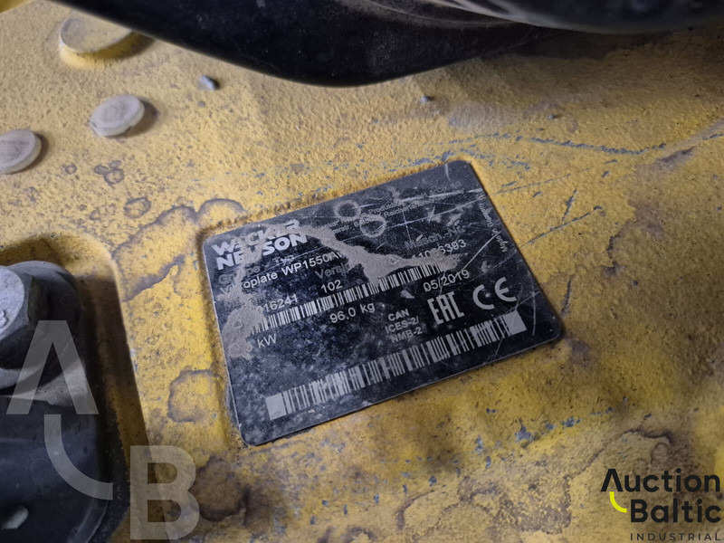 WACKER NEUSON WP1550AW - Lapvibrátor: 5 kép. WACKER NEUSON WP1550AW - Lapvibrátor: 5 kép.