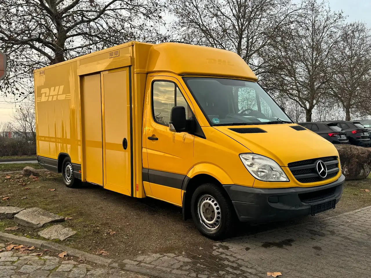 Mercedes-Benz Sprinter/Koffer/Regalsystem/ EU5/ 1. Hand - Dobozos kisteherautó: 1 kép. Mercedes-Benz Sprinter/Koffer/Regalsystem/ EU5/ 1. Hand - Dobozos kisteherautó: 1 kép.