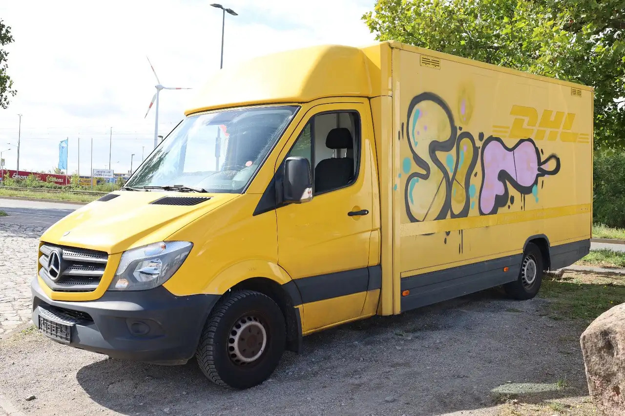 Mercedes-Benz Sprinter N1/ Koffer/Regalsystem/70kW/EU5/1. Hand - Dobozos kisteherautó: 2 kép. Mercedes-Benz Sprinter N1/ Koffer/Regalsystem/70kW/EU5/1. Hand - Dobozos kisteherautó: 2 kép.