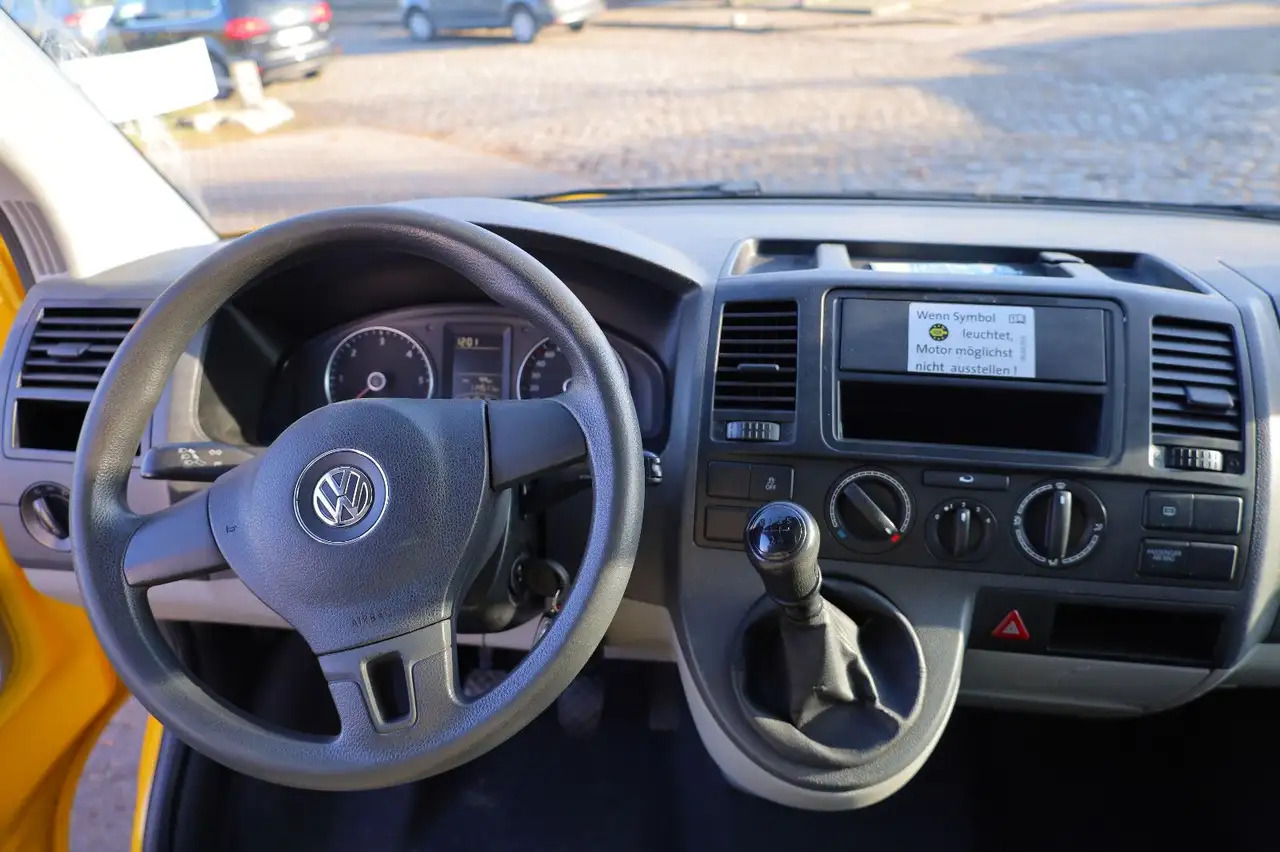 Furgon Volkswagen T5 lang Transporter Kasten-Kombi 2.0 TDI/EU5: 11 kép.