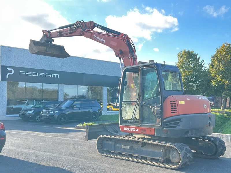 Kubota KX080-4 - Terepjáró autódaru: 1 kép. Kubota KX080-4 - Terepjáró autódaru: 1 kép.