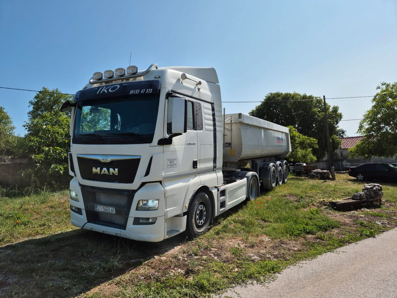 MAN TGX 18.480 FSA / 4x2 BLS - Nyergesvontató: 1 kép. MAN TGX 18.480 FSA / 4x2 BLS - Nyergesvontató: 1 kép.