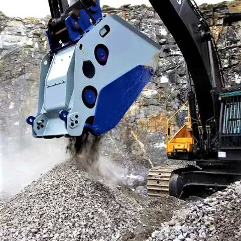 AME Crusher Bucket (MCB 40) - Kanál - Kotrógép: 2 kép. AME Crusher Bucket (MCB 40) - Kanál - Kotrógép: 2 kép.