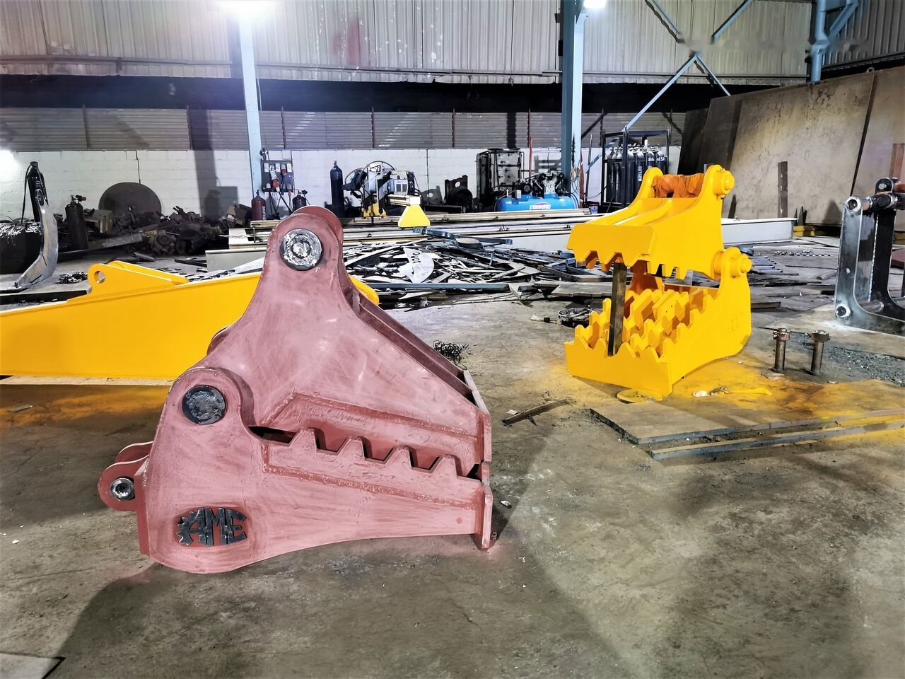 Új Roppantó olló - Kotrógép AME Mechanical Pulverizer: 12 kép. Új Roppantó olló - Kotrógép AME Mechanical Pulverizer: 12 kép.