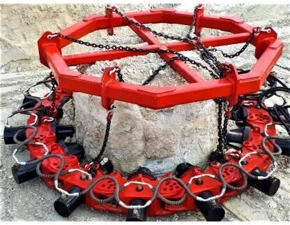 AME Hydraulic Concrete Pile Breaker - Adapterek - Kotrógép: 1 kép. AME Hydraulic Concrete Pile Breaker - Adapterek - Kotrógép: 1 kép.