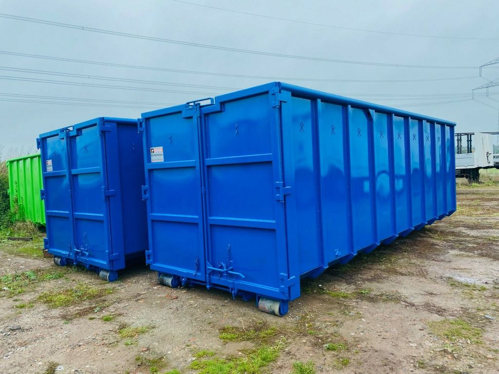 Abrollcontainer neu, 37 m³, 7 m. Garant 15 to - Félpótkocsi cserefelépítményes: 1 kép. Abrollcontainer neu, 37 m³, 7 m. Garant 15 to - Félpótkocsi cserefelépítményes: 1 kép.