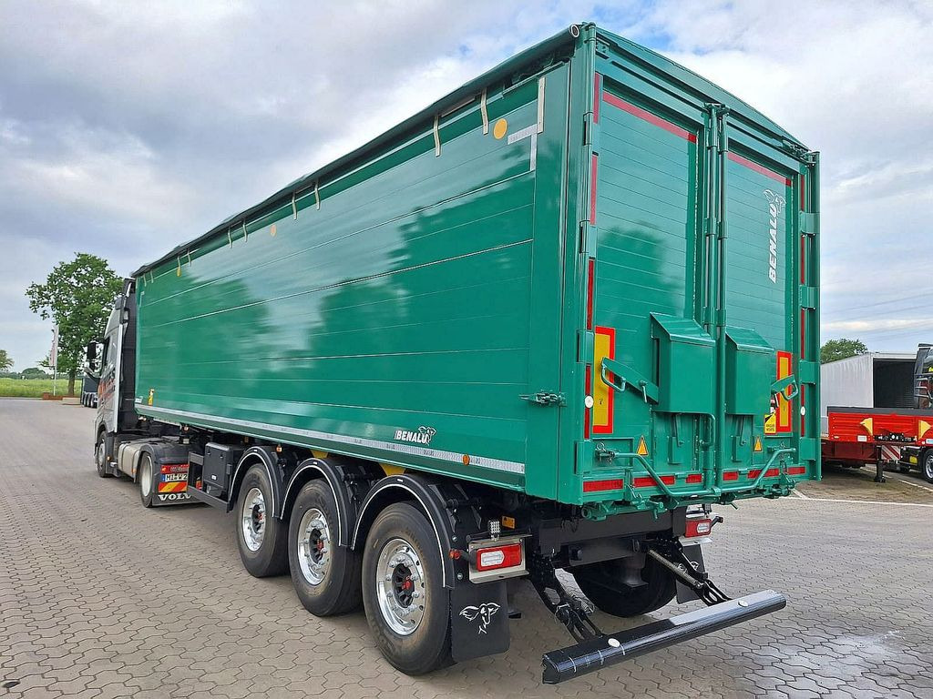 Benalu Bulkliner S95 50m³ 54 m³ - Félpótkocsi billenőplatós: 1 kép. Benalu Bulkliner S95 50m³ 54 m³ - Félpótkocsi billenőplatós: 1 kép.