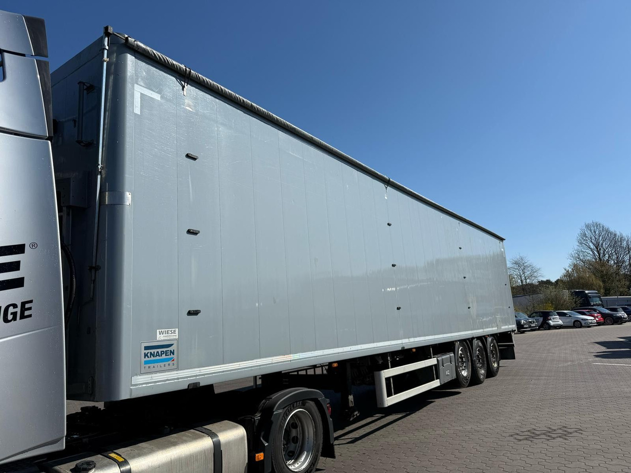 Knapen K100 Schubboden 92m³ 10 mm Boden - Félpótkocsi öönkihordós: 3 kép. Knapen K100 Schubboden 92m³ 10 mm Boden - Félpótkocsi öönkihordós: 3 kép.