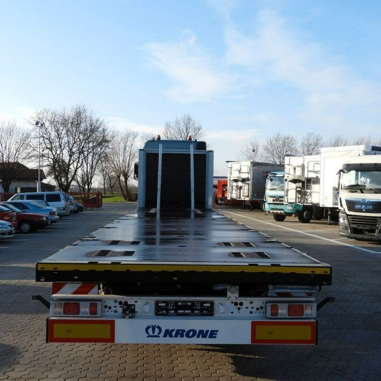 Krone Profi Liner SDP 27 Baustahltransporte -SOFORT- - Platós félpótkocsi: 4 kép. Krone Profi Liner SDP 27 Baustahltransporte -SOFORT- - Platós félpótkocsi: 4 kép.