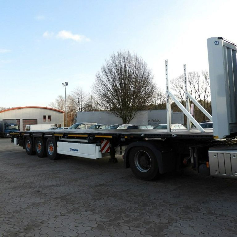 Krone Profi Liner SDP 27 Baustahltransporte -SOFORT- - Platós félpótkocsi: 1 kép. Krone Profi Liner SDP 27 Baustahltransporte -SOFORT- - Platós félpótkocsi: 1 kép.