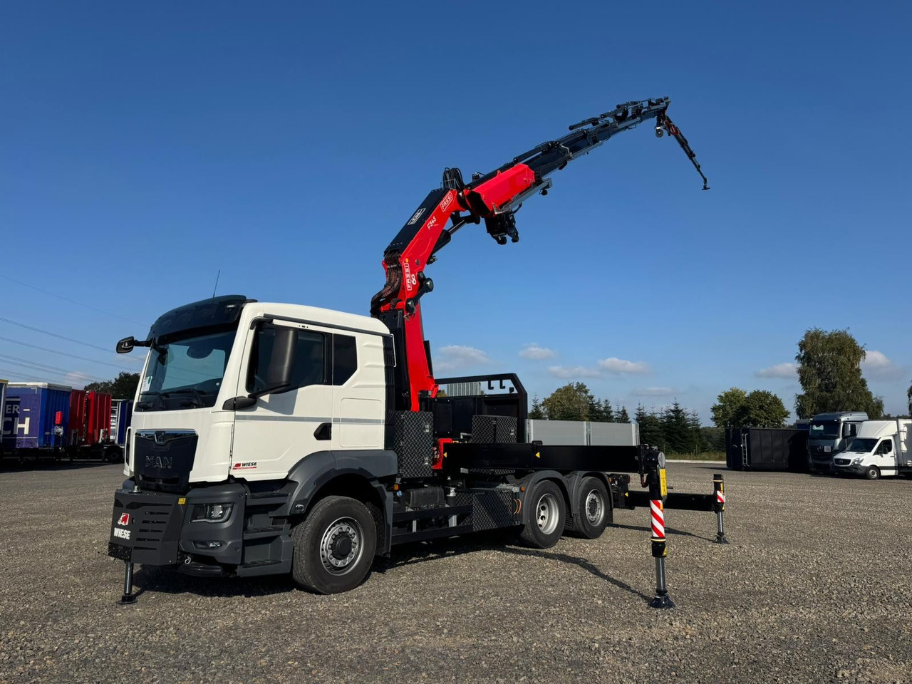 MAN 26.470 6x4-4 Hydrodrive Fassi Kran F545 Jib - Darus autó: 1 kép. MAN 26.470 6x4-4 Hydrodrive Fassi Kran F545 Jib - Darus autó: 1 kép.
