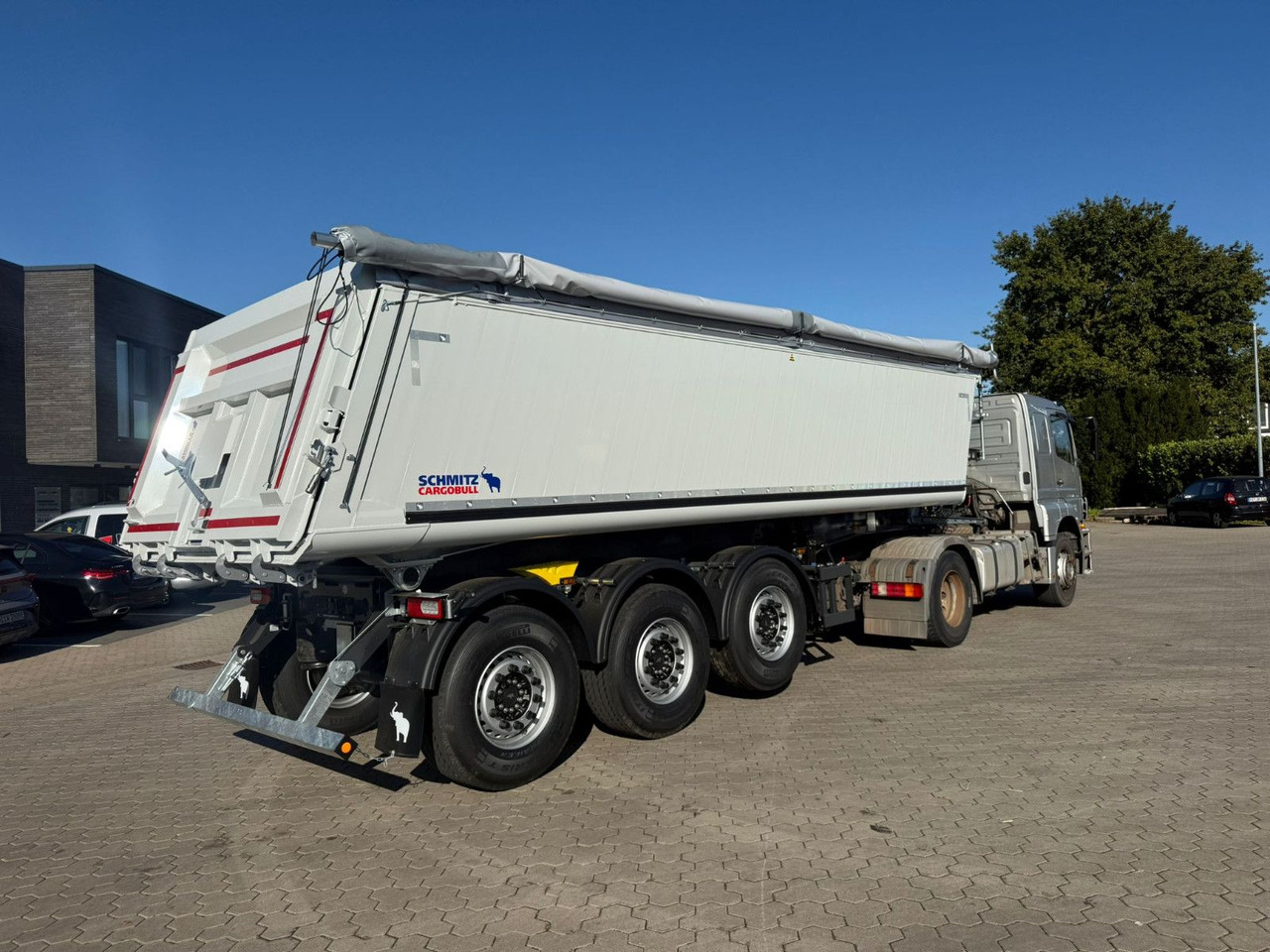 Schmitz Cargobull SKI 24 SL 7.2 3-Achs Alu Mulde 27m³ Sofort Verfü - Félpótkocsi billenőplatós: 4 kép. Schmitz Cargobull SKI 24 SL 7.2 3-Achs Alu Mulde 27m³ Sofort Verfü - Félpótkocsi billenőplatós: 4 kép.