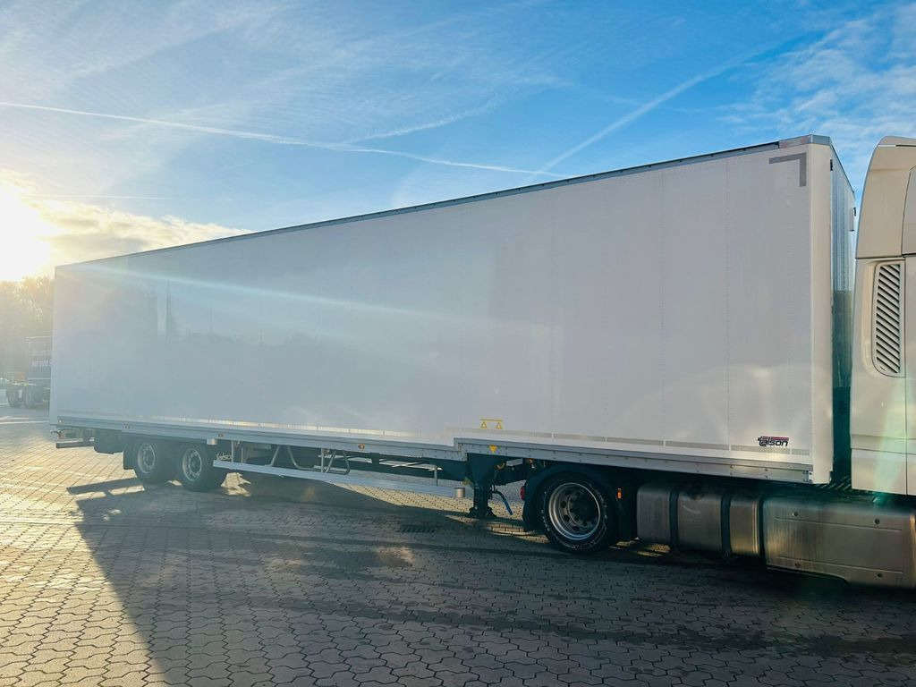 Talson 2-Achs Mega Koffer Auflieger Rolltor Event Truck - Félpótkocsi dobozos: 4 kép. Talson 2-Achs Mega Koffer Auflieger Rolltor Event Truck - Félpótkocsi dobozos: 4 kép.