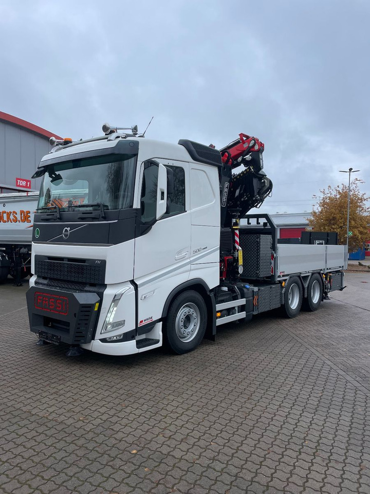 Volvo FH500 6x4 Fassi F545RA 2.27 mit Jib und Winde - Teherautó, Darus autó: 4 kép. Volvo FH500 6x4 Fassi F545RA 2.27 mit Jib und Winde - Teherautó, Darus autó: 4 kép.