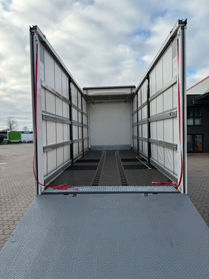Ponyvás teherautó Volvo FH 500 Gabelstaplertransporter LBW Dhollandia 9t: 14 kép.