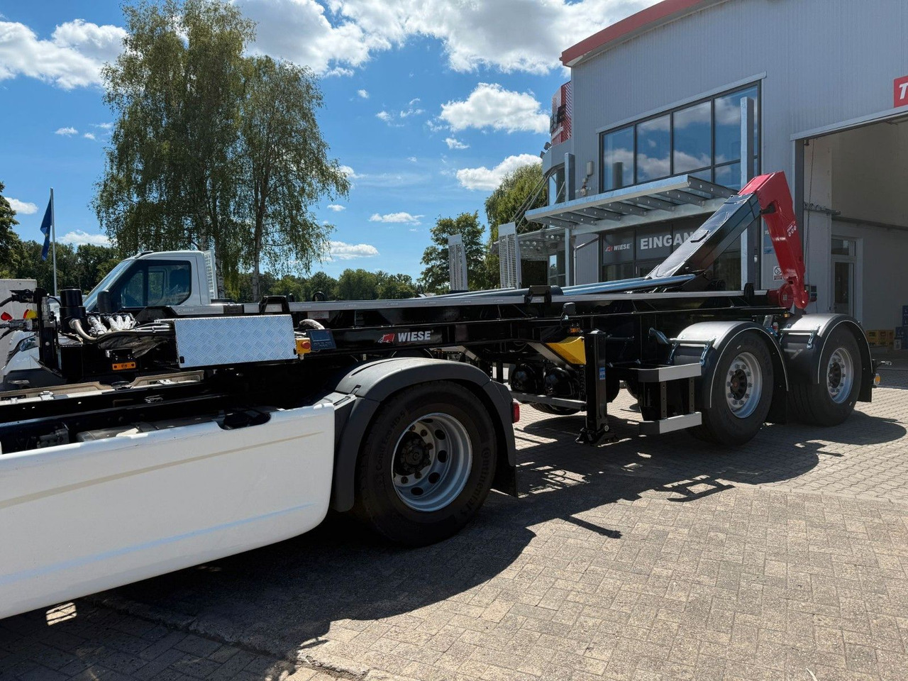 WIESE Hakenlift- WAK 2-32 SK Sofort Verfügba - Félpótkocsi billenőplatós: 5 kép. WIESE Hakenlift- WAK 2-32 SK Sofort Verfügba - Félpótkocsi billenőplatós: 5 kép.