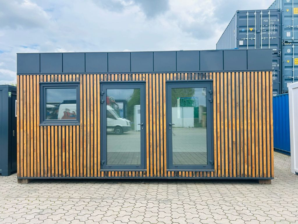 Wiese Wunderschöner Büro/Saunacontainer - Konténerház: 1 kép. Wiese Wunderschöner Büro/Saunacontainer - Konténerház: 1 kép.
