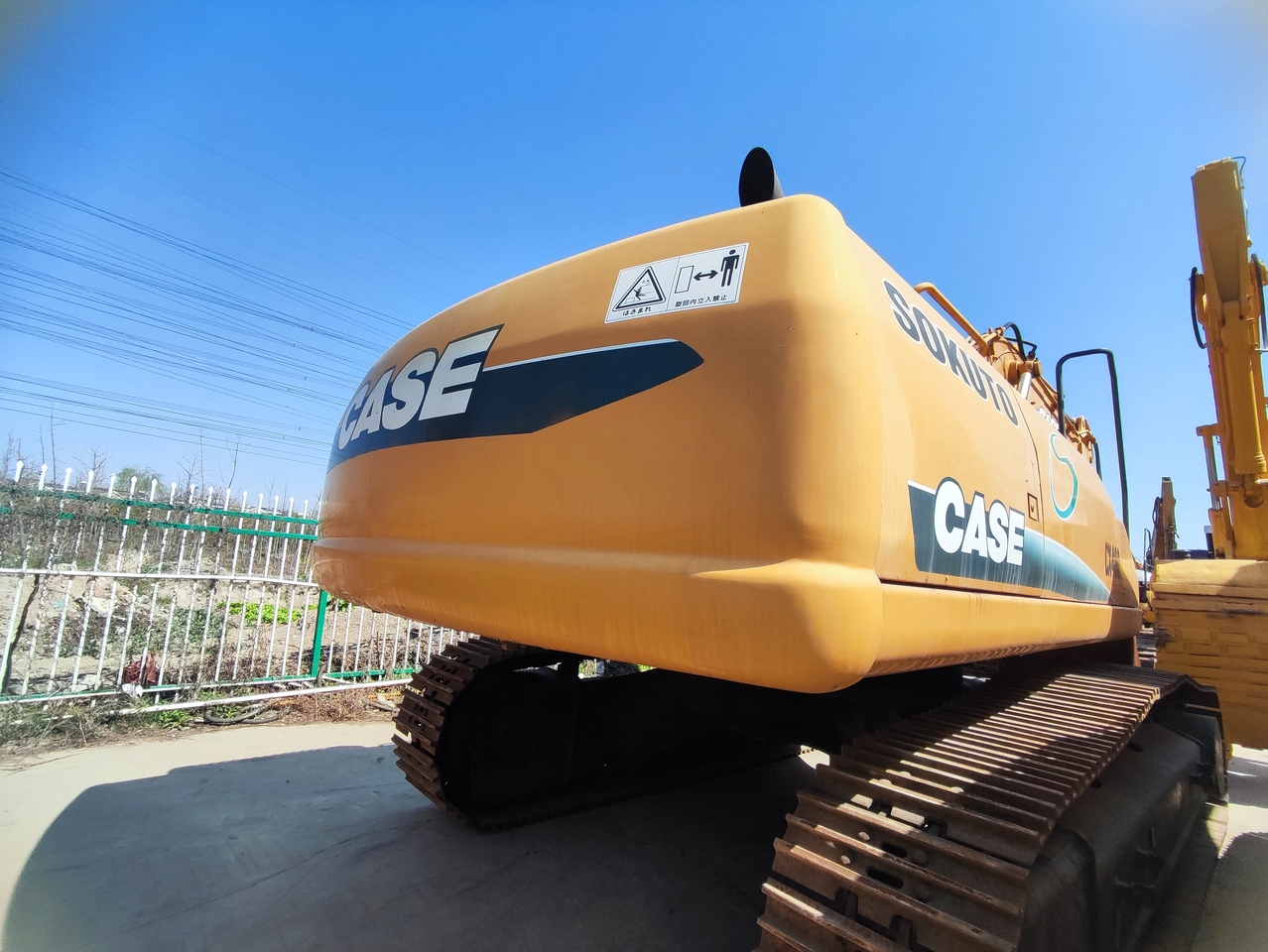 CASE CX460 - Lánctalpas kotró: 2 kép. CASE CX460 - Lánctalpas kotró: 2 kép.