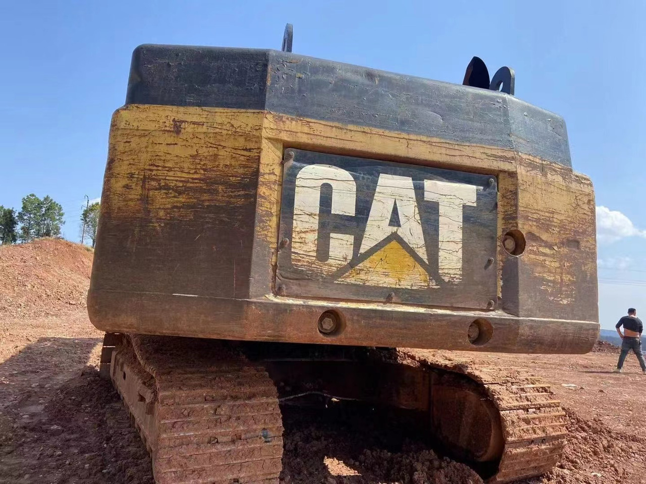 CATERPILLAR CAT-345C - Lánctalpas kotró: 4 kép. CATERPILLAR CAT-345C - Lánctalpas kotró: 4 kép.