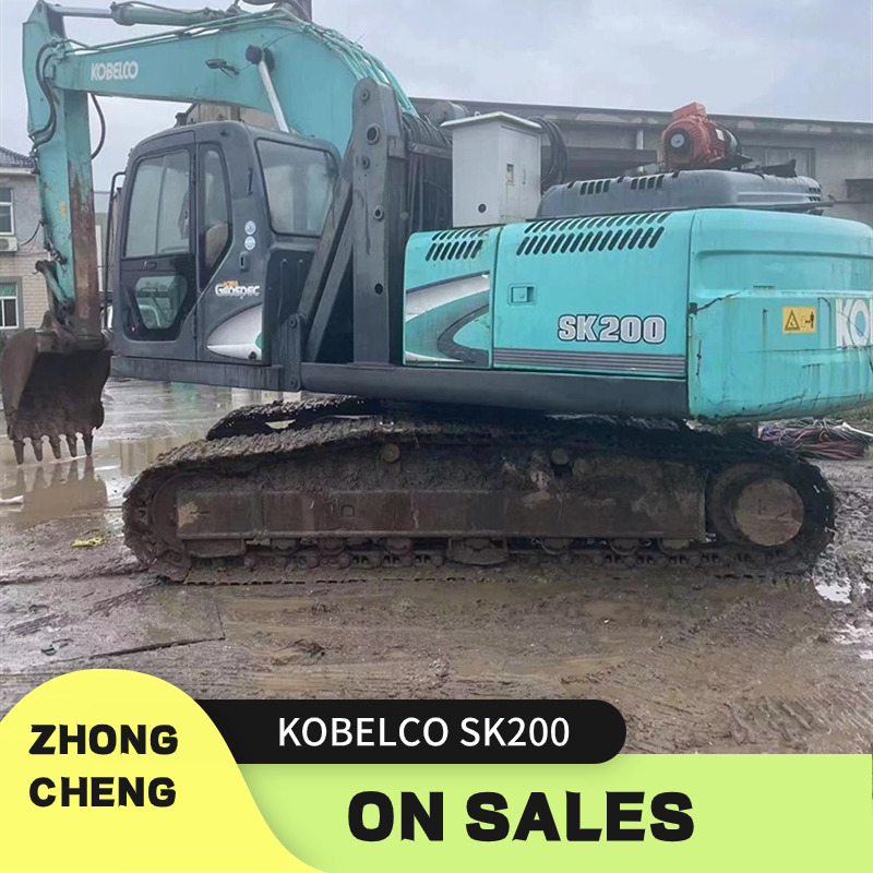 KOBELCO SK200-8 - Lánctalpas kotró: 1 kép. KOBELCO SK200-8 - Lánctalpas kotró: 1 kép.