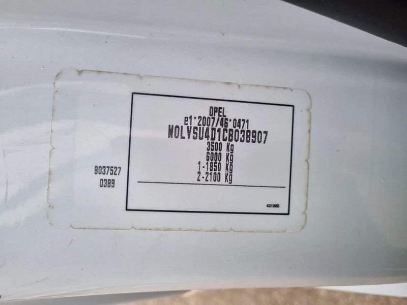 Hűtős kisteherautó Opel Movano 2.3 CDTI Kuhlkoffer Thermo-King V300MAX Euro 5B: 8 kép.