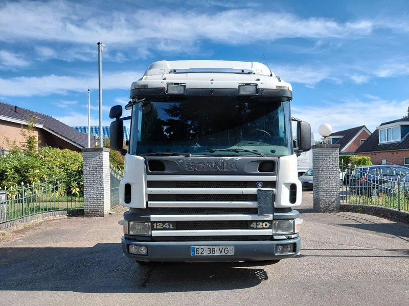 Scania P124-420 MANUAL + RETARDER !!!! 2 PIPES !!!! - Nyergesvontató: 2 kép. Scania P124-420 MANUAL + RETARDER !!!! 2 PIPES !!!! - Nyergesvontató: 2 kép.