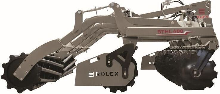 ROLEX BRONA TALERZOWA UPRAWOWO-ŚCIERNISKOWA TAURUS SKŁADANA HYD - Tárcsás borona: 1 kép. ROLEX BRONA TALERZOWA UPRAWOWO-ŚCIERNISKOWA TAURUS SKŁADANA HYD - Tárcsás borona: 1 kép.