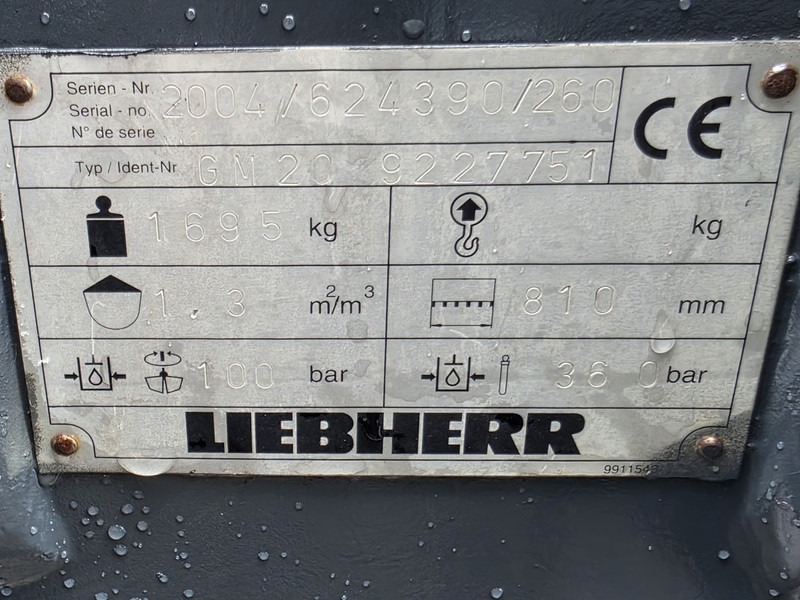 Liebherr gm20c refurbisch log grapple wood grab liebherr lh - Bálafogó - Építőipari gépek: 5 kép. Liebherr gm20c refurbisch log grapple wood grab liebherr lh - Bálafogó - Építőipari gépek: 5 kép.