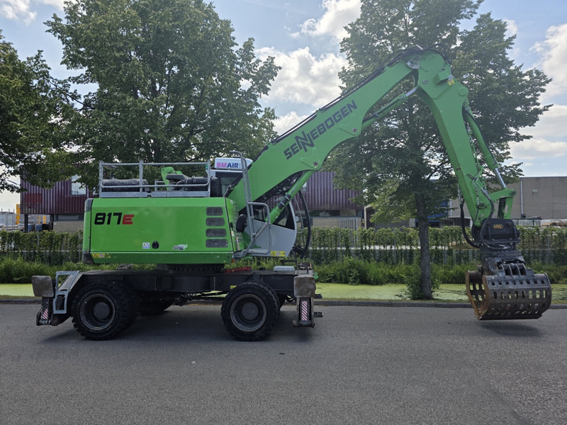 Sennebogen 817E bouwjaar 2019 sennebogen overslagkraan - Hulladék kotró: 3 kép. Sennebogen 817E bouwjaar 2019 sennebogen overslagkraan - Hulladék kotró: 3 kép.