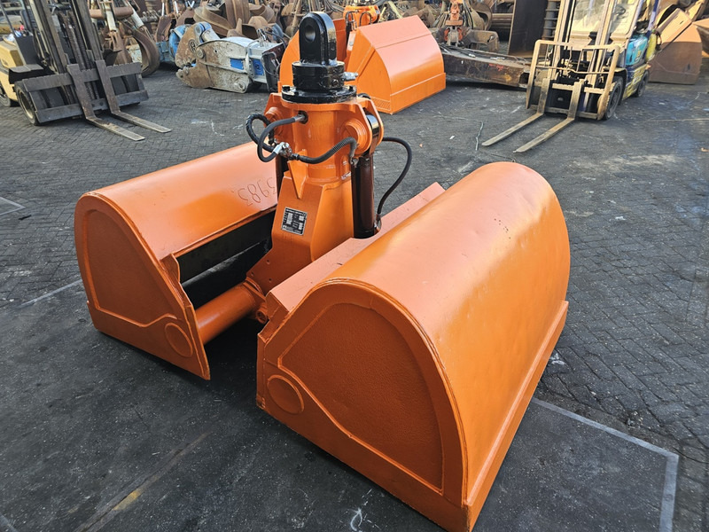 Clamshell jb grijper 2000l overslaggrijper liebherr lh sennebogen - Csipegető kanál - Építőipari gépek: 4 kép. Clamshell jb grijper 2000l overslaggrijper liebherr lh sennebogen - Csipegető kanál - Építőipari gépek: 4 kép.