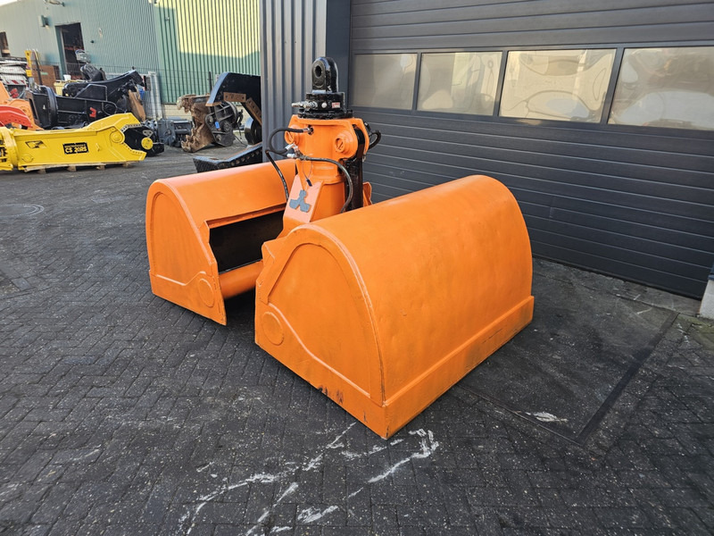 Clamshell jb grijper 2000l overslaggrijper liebherr lh sennebogen - Csipegető kanál - Építőipari gépek: 2 kép. Clamshell jb grijper 2000l overslaggrijper liebherr lh sennebogen - Csipegető kanál - Építőipari gépek: 2 kép.