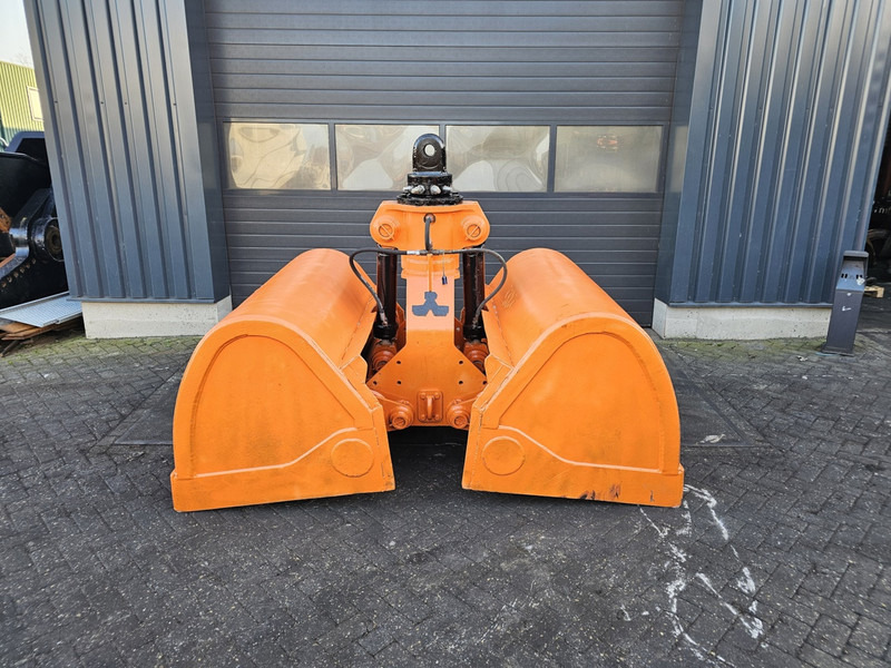 Clamshell jb grijper 2000l overslaggrijper liebherr lh sennebogen - Csipegető kanál - Építőipari gépek: 1 kép. Clamshell jb grijper 2000l overslaggrijper liebherr lh sennebogen - Csipegető kanál - Építőipari gépek: 1 kép.