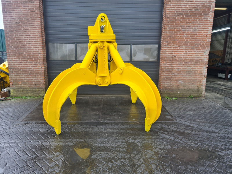 Polip kanál young lo-200d orange peel grapple 5 tyne grapple scrap grab sennebogen liebherr atlas: 1 kép.