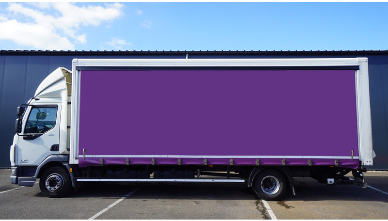 DAF LF 180 CLOSED/CURTAINSIDE 438.000KM - Ponyvás teherautó: 1 kép. DAF LF 180 CLOSED/CURTAINSIDE 438.000KM - Ponyvás teherautó: 1 kép.